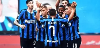 Inter sahasında Brescia'yı 6-0 yendi