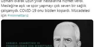 Son dakika haber: Bakan Koca'dan, doktor 'Mehmet Ulusoy' paylaşımı