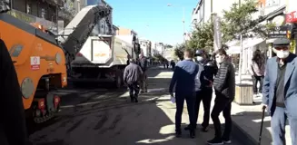 Belediye Kazımpaşa Caddesi'nin asfaltına başladı