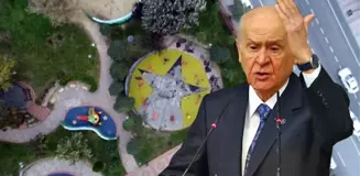 Bahçeli, terör örgütü sembolünün kullanıldığı iddia edilen park üzerinden CHP'ye yüklendi: Burunlarından fitil fitil getirilmelidir