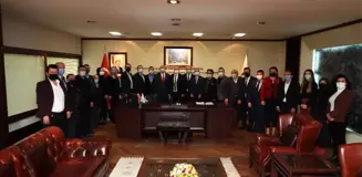 MHP İl Teşkilatından Başkan Zolan'ı ziyaret