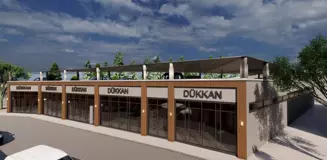 Hadim'e yeni dükkan ve otopark yapılıyor