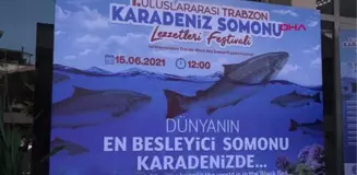 KARADENİZ SOMONU LEZZETLERİ FESTİVALİ YAPILDI