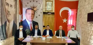 AK Parti MKYK üyesi Alaattin Parlak Mardin'de temaslarda bulundu