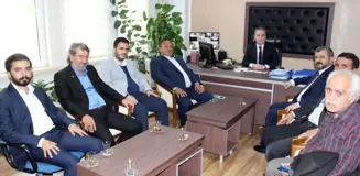 Saadet Partisi heyeti Anamur'u ziyaret etti