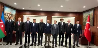 Üniversitemiz Heyetinden Azerbaycan'a Ziyaret