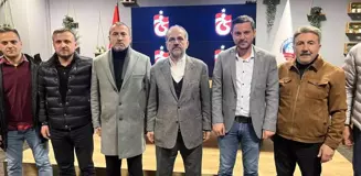 Albayrak ve Hacıkerimoğlu TSYD Trabzon Şubesini ziyaret etti