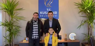 Minik Resul'den, başkan Günel'e teşekkür