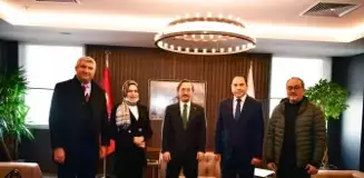 İletişim Başkanı Fahrettin Altun, TİGAD heyetini kabul etti