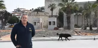 ÇEŞME KALESİ ÖNÜNE YAPILAN BETONARME BÜFELERE TEPKİ