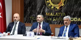 Malatya TSO'da hafriyatçı ve iş makinecilerin sorunları konuşuldu