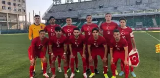 U19 Milli Takımı, İsrail'e 3-1 mağlup oldu