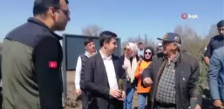 Şehit ve Gaziler için fidan dikildi