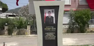 Menderesli Şehit Mehmet Kıvık'ın Adı Ölümsüzleşti