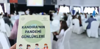 Kocaeli'de öğrencilerin salgın döneminde tuttukları günlükleri kitap oldu