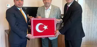 Ekremoğlu, Cumhurbaşkanı Başdanışmanı Ahmet Minder ile görüştü