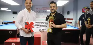 Akhisar Belediyesi Özel 3 Bant Bilardo Türkiye Şampiyonası sona erdi