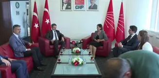 Siyasi Partiler Arasında Bayramlaşma… Btp, Yeniden Refah Partisi, Tdp, Memleket Partisi, CHP'yi Ziyaret Etti