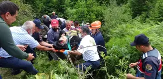 Son dakika haber! Devrilen traktördeki anne ve oğlu yaralı kurtuldu