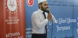 Ezan yarışmasının bölge finali Kütahya'da yapıldı