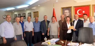 Kayseri yerel haberi: Başkan Sözen'e Uluyayla Akkışla Derneği ve Ovaçalış Kooperatifinden ziyaret