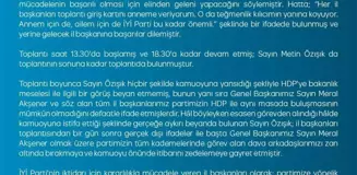 İyi Parti'nin 81 İl Başkanından Ortak Açıklama: 'Metin Özışık Hdp'ye Bakanlıkla İlgili Görüş Beyan Etmemiştir'