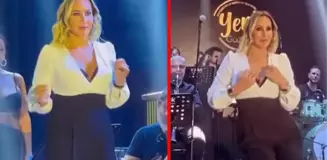 Yıllar sonra sahneye çıkan Asena, dans performansıyla hayran bıraktı