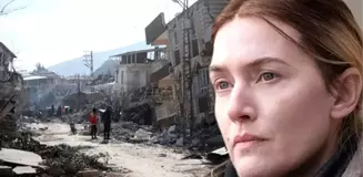 Kate Winslet... DEPREMZEDELERE YARDIM ÇAĞRISI!