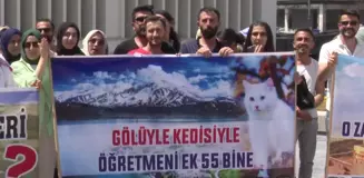 Ataması yapılmayan öğretmen adayları Ankara'da eylem yaptı