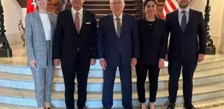 Martı Kurucusu Oğuz Alper Öktem, Washington Büyükelçisi Hasan Murat Mercan'ı Ziyaret Etti