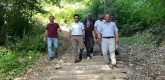 Sinop'un Gerze ilçesinde Sorkun Şelalesi turizme kazandırılıyor