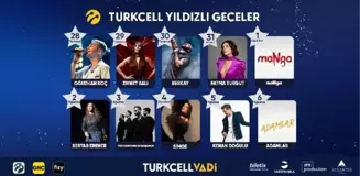 Turkcell Yıldızlı Geceler Konserleri Başlıyor