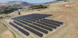 Bayat Belediyesi Güneş Enerjisi Santraliyle Kendi Elektriğini Üretiyor