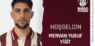 Bandırmaspor, Mervan Yusuf Yiğit'i transfer etti