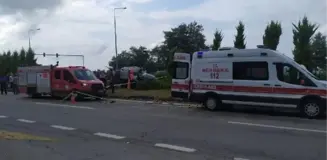 Kırmızı Işık İhlali Yapan TIR'ın Çarptığı Araçta Hayatını Kaybedenler Toprağa Verildi