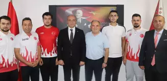 Kırıkkale Polis Gücü Lider Spor Kulübü İl Emniyet Müdürü'nü ziyaret etti