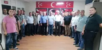 MHP Salihli İlçe Başkanlığı Görev Dağılımını Yaptı