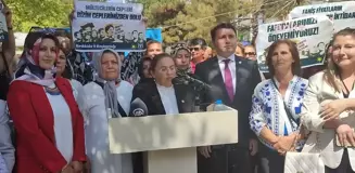 İYİ Parti Kadın Politikaları Başkanı Ünzile Yüksel: Türk Çocukları Ete, Süte, Yumurtaya Ulaşamaz Hale Geldi