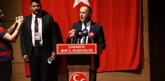 MHP Karabük İl Başkanlığı'nda Cenk Gedikoğlu seçildi