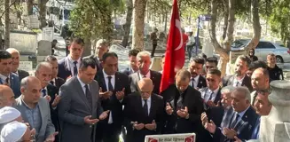 12 Eylül Darbesi'nde idam edilen Mustafa Pehlivanoğlu ölüm yıl dönümünde mezarı başında anıldı