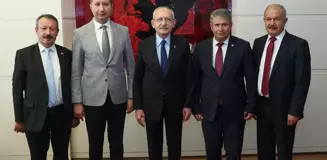 Kılıçdaroğlu, Burdur İl ve İlçe Başkanlarını Kabul Etti