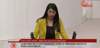 Uçak Seferlerinin Olmaması Şanlıurfa Milletvekili Dilan Kunt Ayan'ı İsyan ettirdi