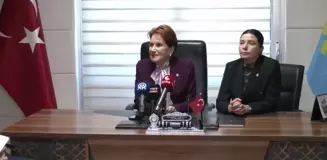 Meral Akşener: İlk Defa Partimize Yönelik Kurumsal Bir Operasyon Olduğu Dün Ortaya Çıktı.