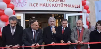 Artvin'de Yeni Halk Kütüphanesi Hizmete Açıldı