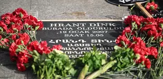 Hrant Dink için anma töreni düzenlendi