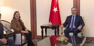 Dışişleri Bakanı Hakan Fidan, ABD Dışişleri Bakan Yardımcısı Vekili ve Siyasi İşler Müsteşarı Victoria Nuland ile Ankara'da bir araya geldi