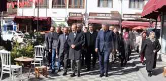 MHP Genel Başkan Yardımcısı Yaşar Yıldırım Nallıhan'da Esnafı Ziyaret Etti