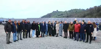 Rize'de Ardeşen Belediyesi tarafından Güneş Enerji Santrali faaliyete alındı