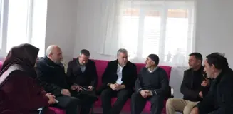 AK Parti Milletvekili Ejder Açıkkapı, Baskil'de şehit ailesini ziyaret etti