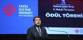 Adalet Bakanı Yılmaz Tunç, Şehit Savcı Mehmet Selim Kiraz'ın Anısına Düzenlenen Makale Yarışması Ödül Töreninde Konuştu